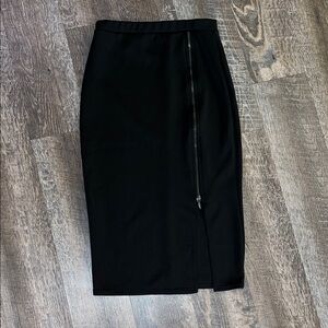 Elegant Black Pencil Skirt